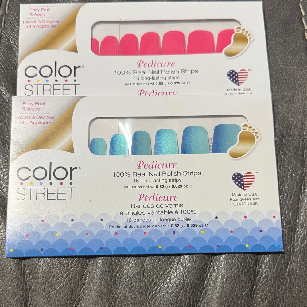 Color Street Pedicure Bundle